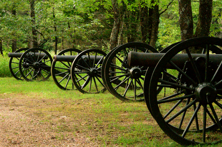 Cannons fired March 1862