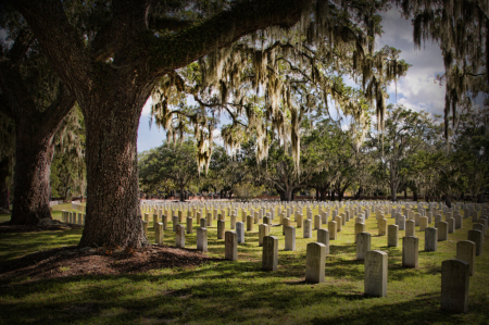 National Cemetery in Beaufort, SC