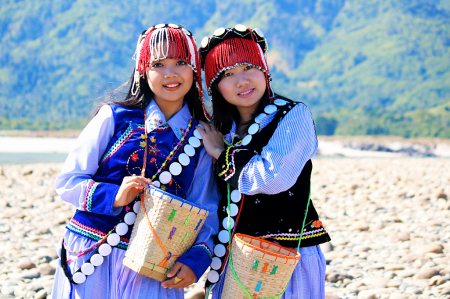 Two Kachin Girls