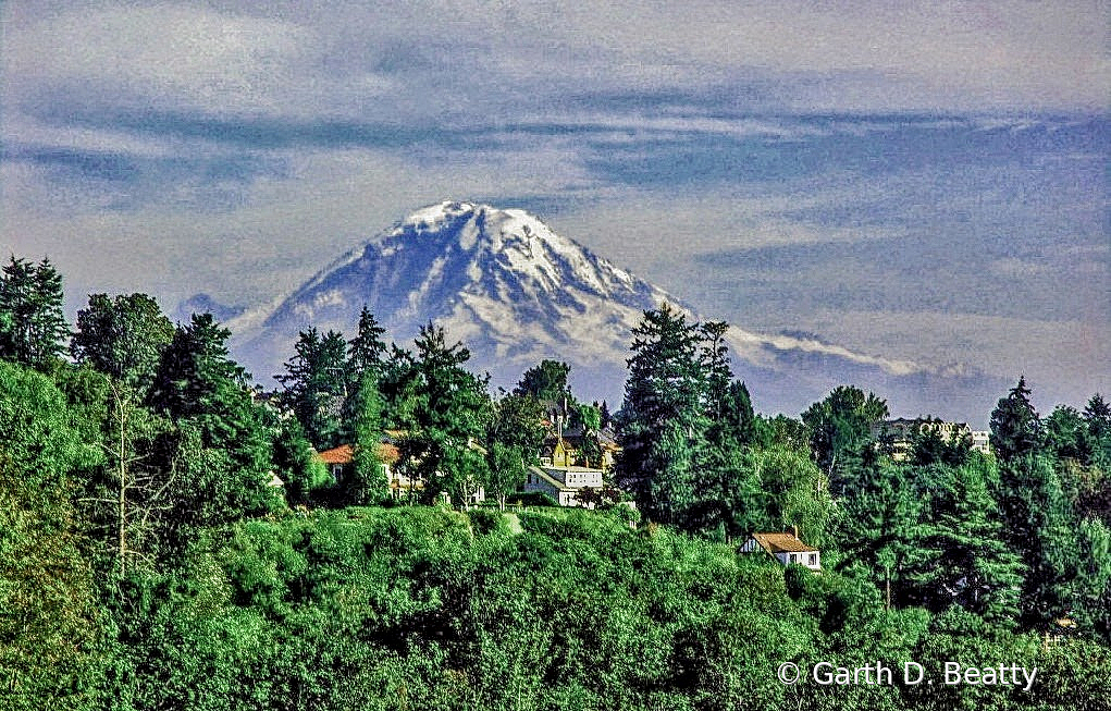 Mount Ranier from the Seattle Coastline