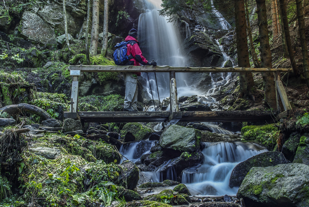 At the Waterfall