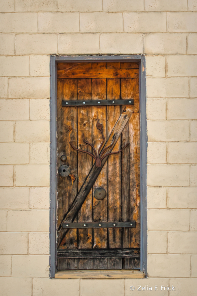 Granite Door - Centered - ID: 15742926 © Zelia F. Frick