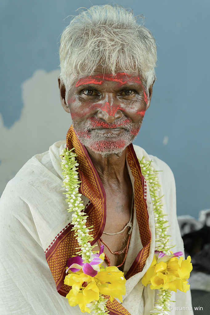 hindu old man