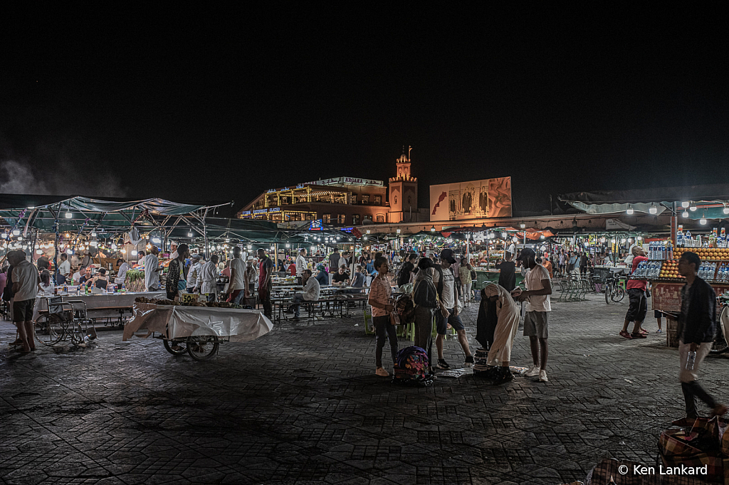 Marrakech night markets