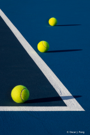 When Tennis Balls Align