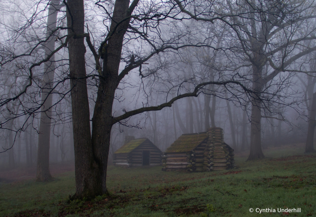 Valley Forge - Cabin in Fog - ID: 15746005 © Cynthia Underhill