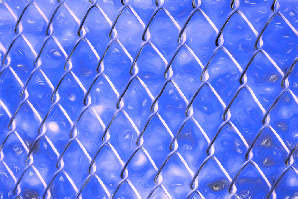 Blue Fencing
