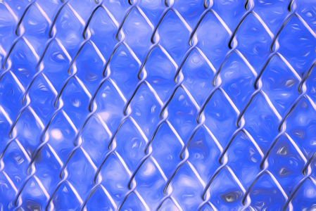 Blue Fencing