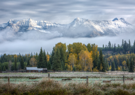 Frosty Montana Morning
