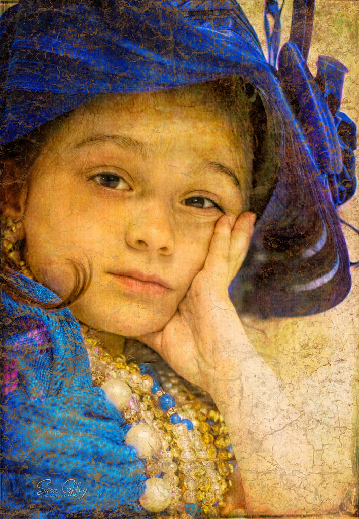 Little Girl in Blue