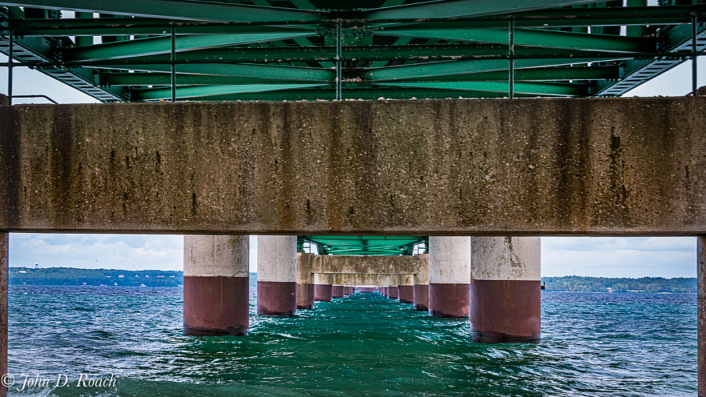 Under the Mackinaw Bridge - ID: 15758377 © John D. Roach