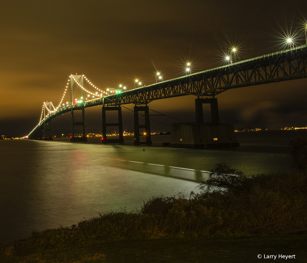 Newport Bridge # 1 - ID: 15759430 © Larry Heyert