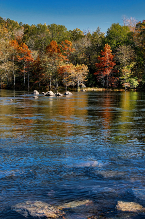 River Rocks At Mountain Fork Park