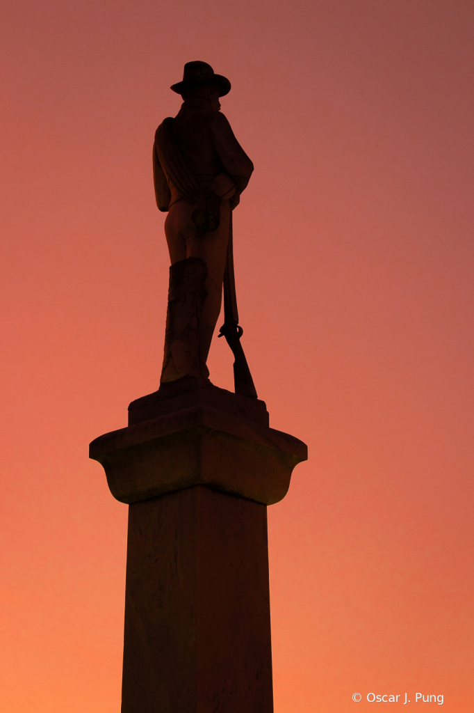 On Watch at the Courthouse