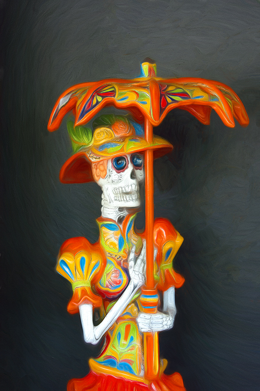 Catrina with Umbrella