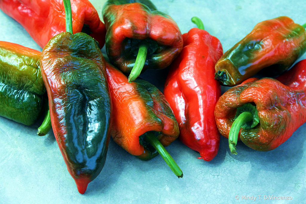 Ripe Poblanos