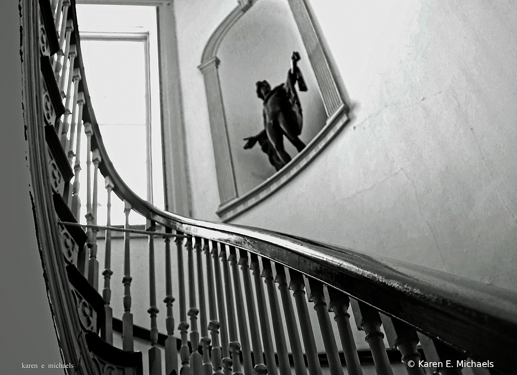 artisian stairway - ID: 15764839 © Karen E. Michaels