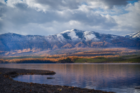 McDonald Lake in Fall