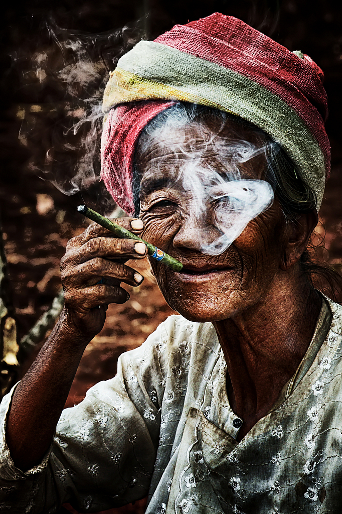 Smoking Grandma