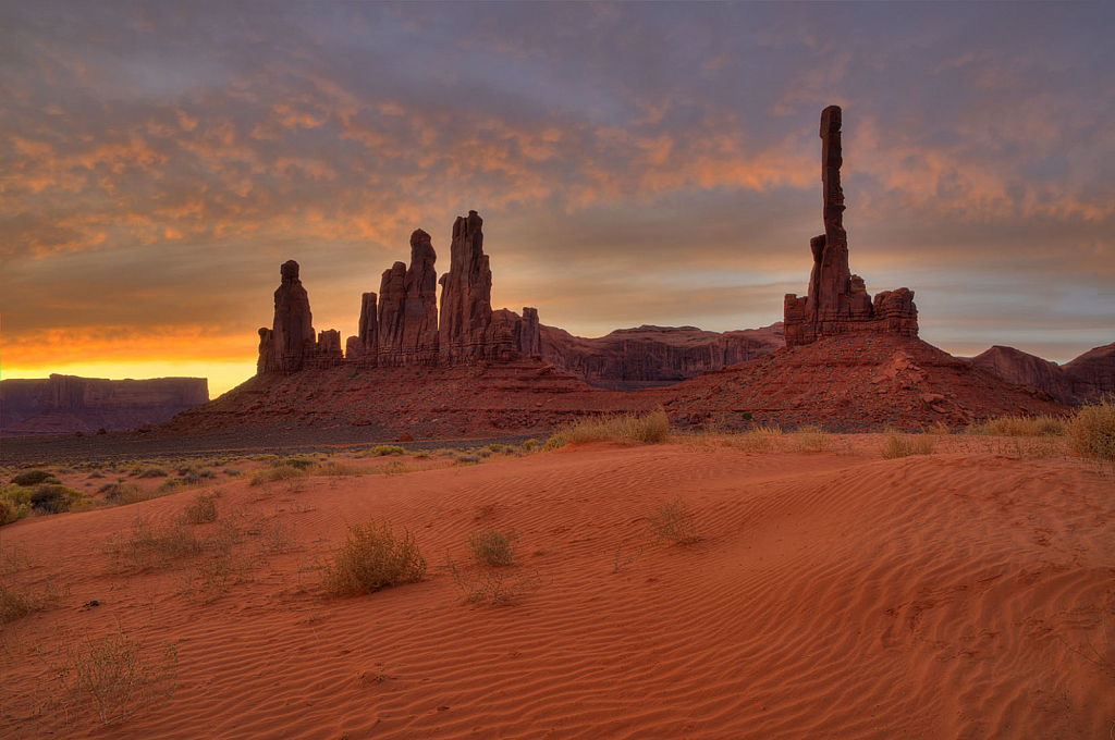 Totem Pole Sunrise