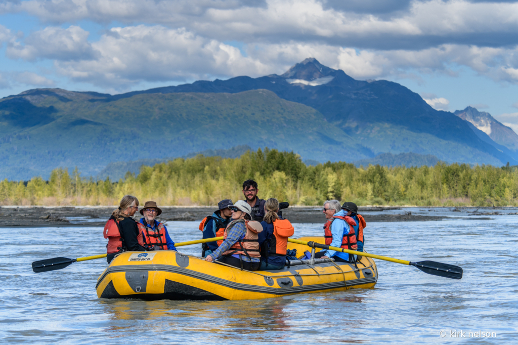 river rafting in Alaska