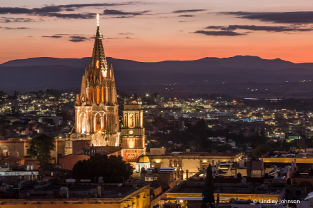 San Miguel de Allende at Night