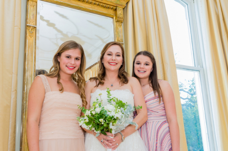 Bride and Bridesmaids