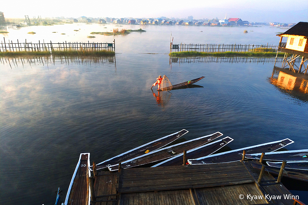 The Fisherman - ID: 15777079 © Kyaw Kyaw Winn