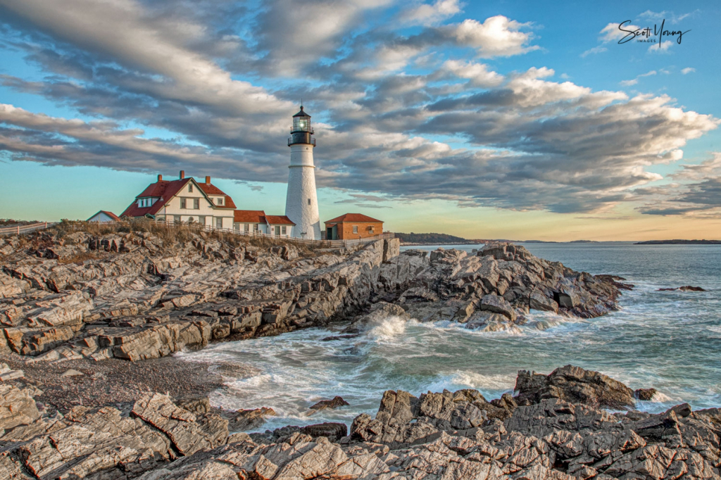 Portland Head Light at Sunrise