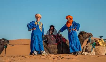 Camel Drivers - Morocco