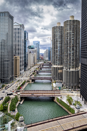 Chicago Rivers Daytime