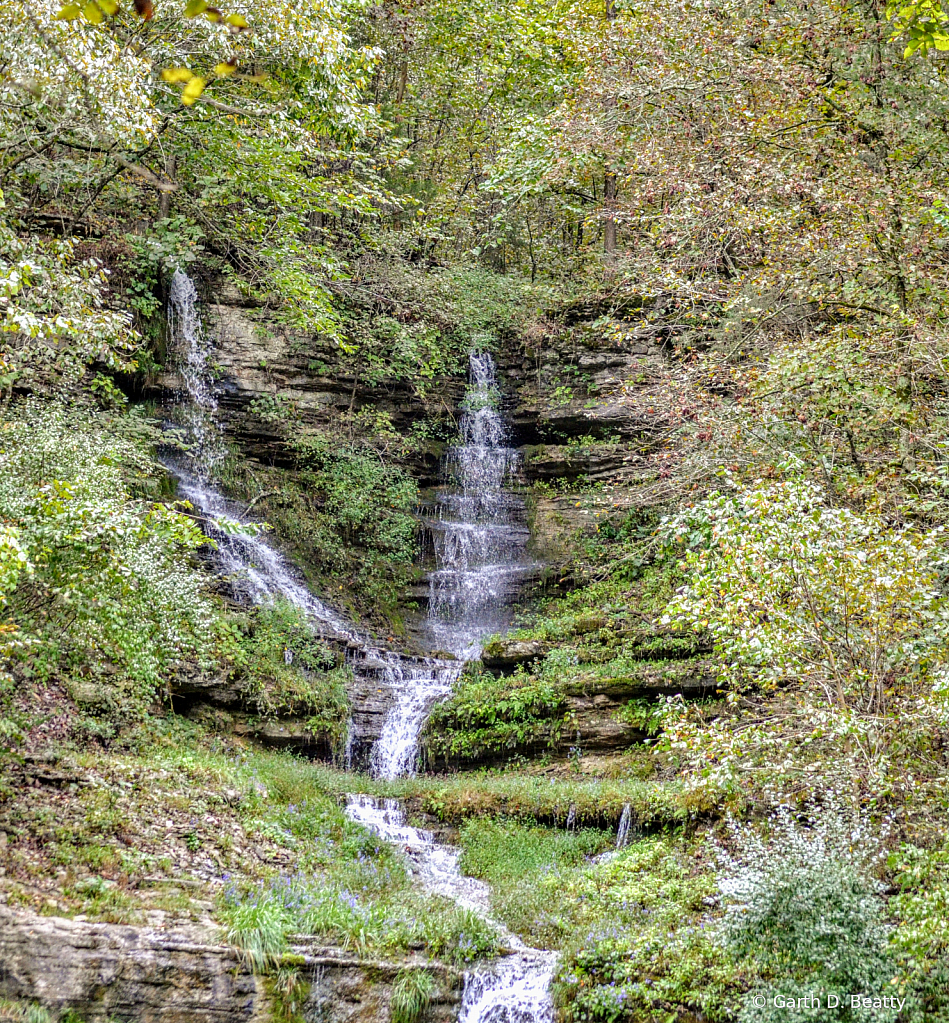 Bridal Falls where Two Become One