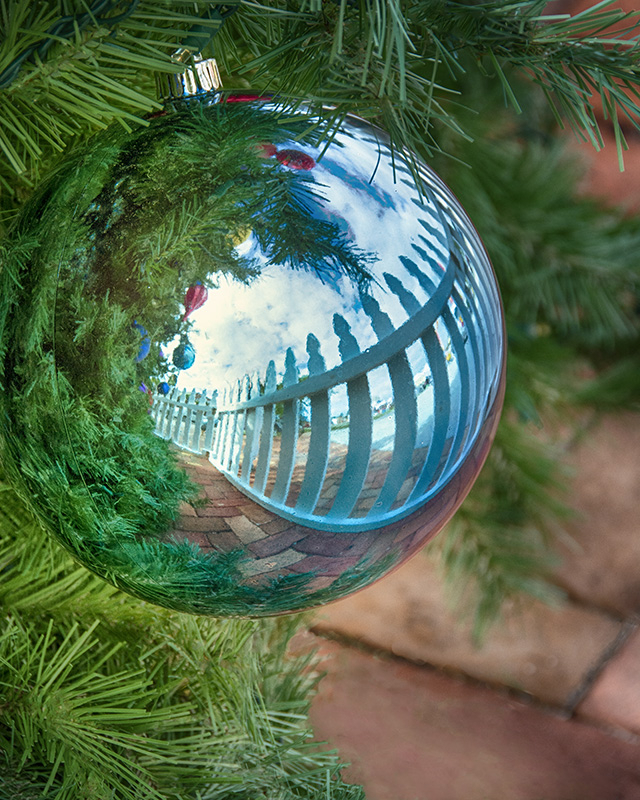 Christmas and a Picket Fence