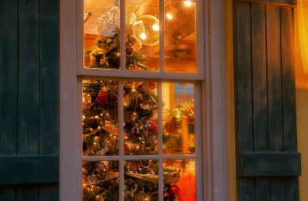 Christmas Through the Window