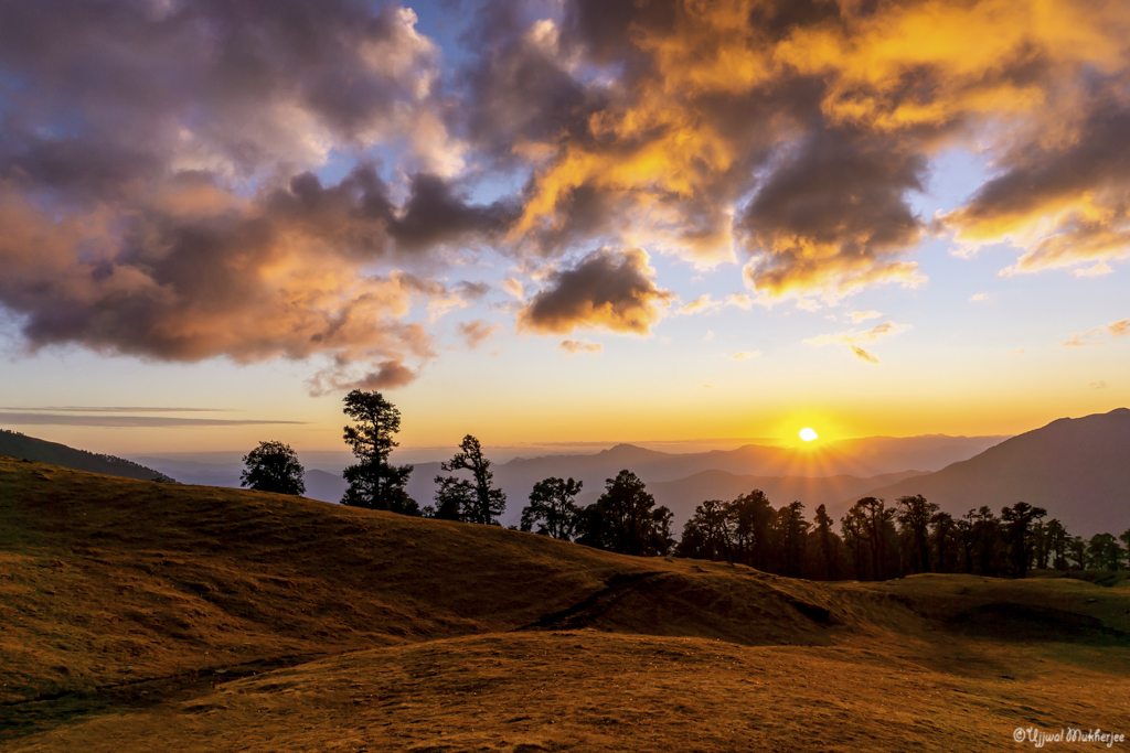 Brahmatal Sunset