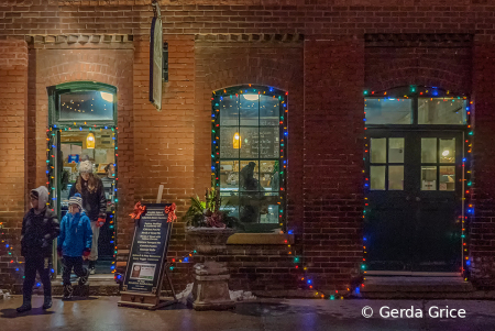 At the Distillery District Christmas Market