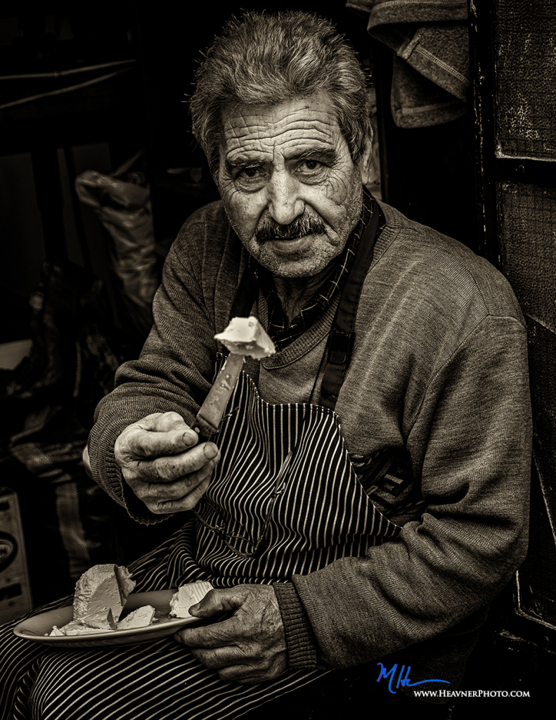 Cheesemonger, Apeiranthos, Greece - ID: 15781849 © Martin L. Heavner