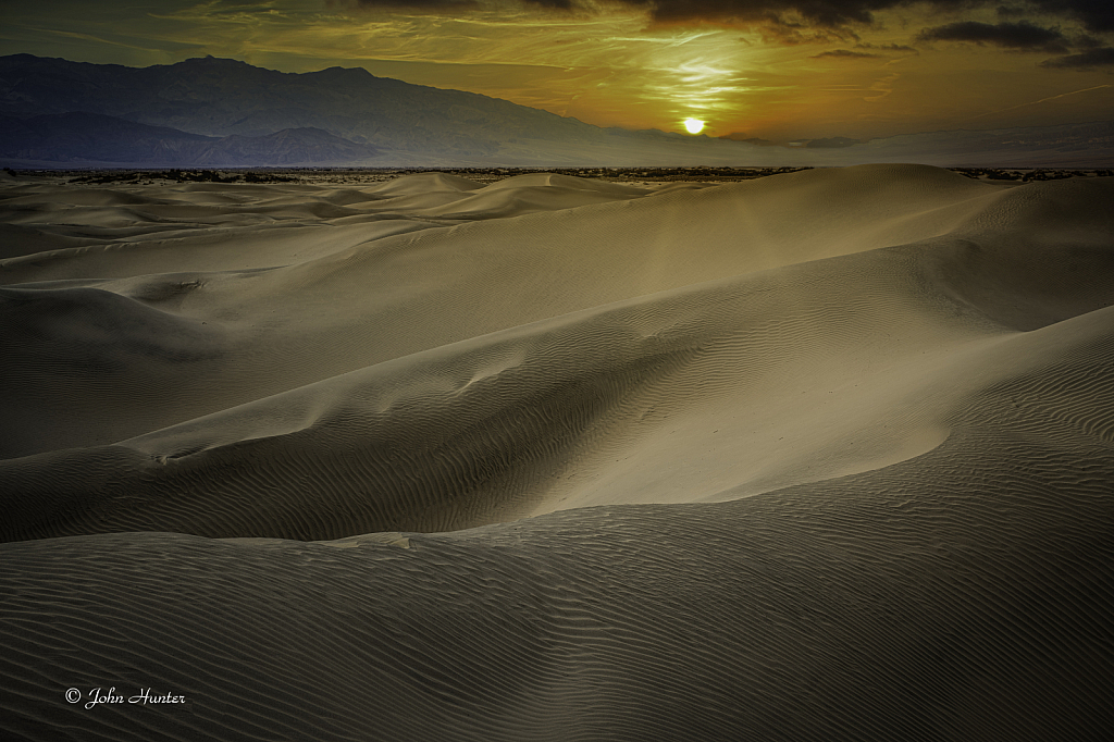 Evening in Death Valley