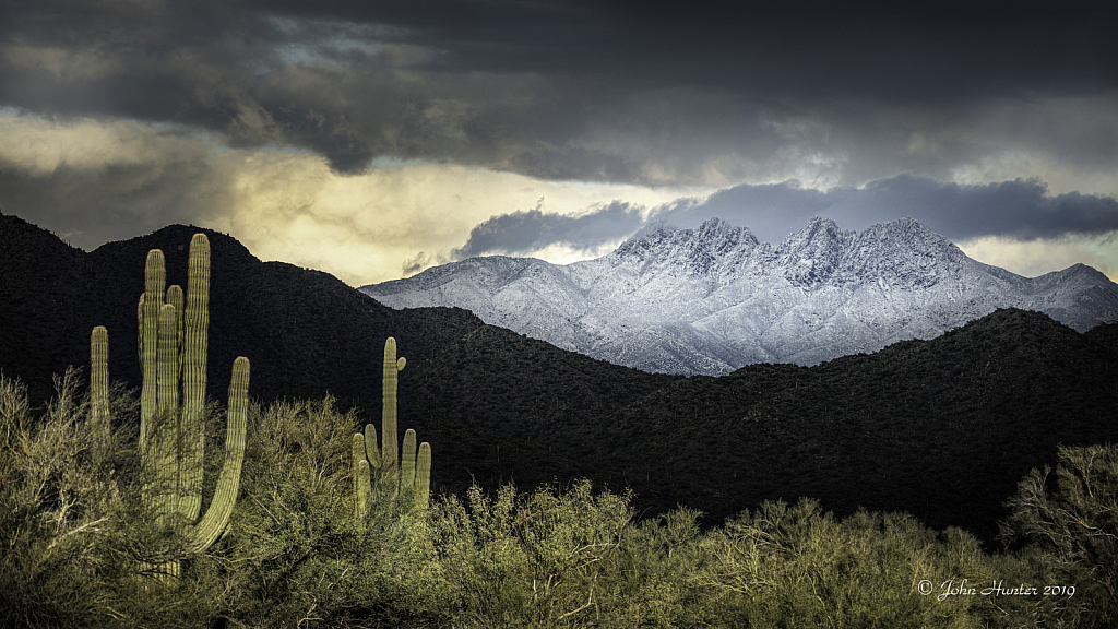 Winter at Four Peaks