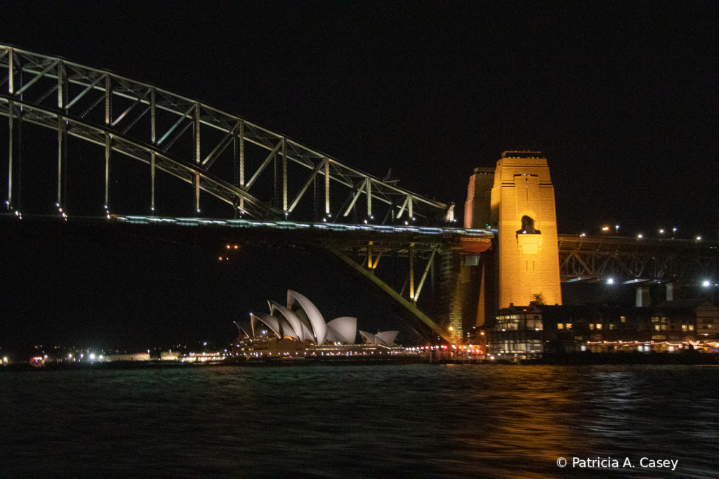 Sydney Bridge at Night - ID: 15783648 © Patricia A. Casey
