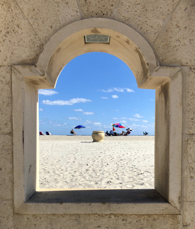 Beach Framed