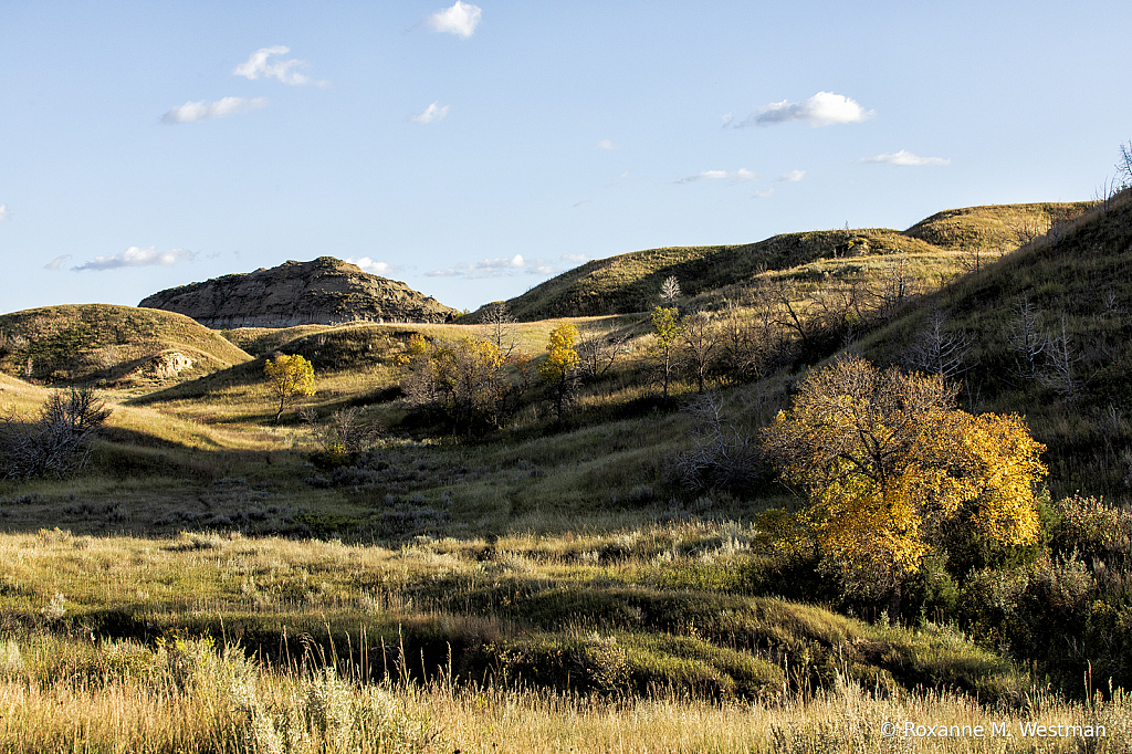 Fall in the North Dakota badlands - ID: 15784940 © Roxanne M. Westman