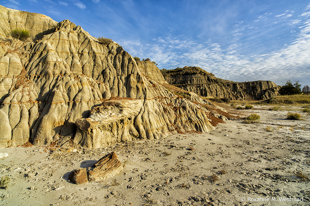 Badlands formations