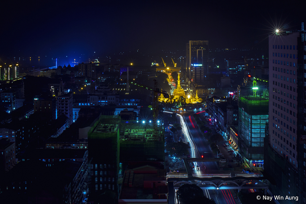 Night City of Yangon