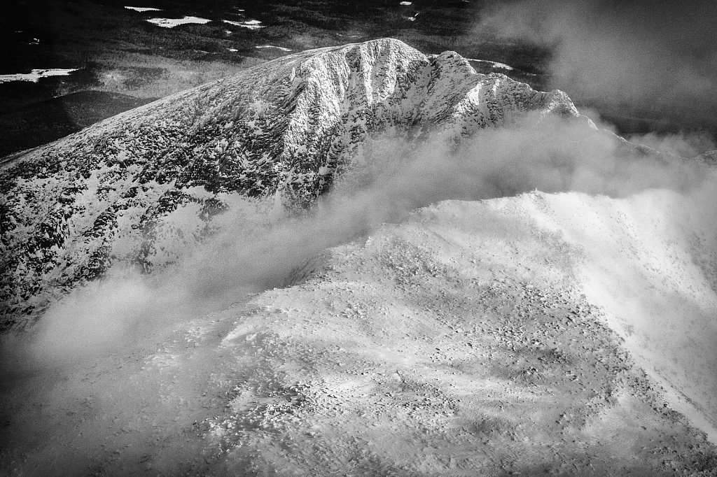 Aerial View of Mt. Katahdin