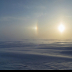 © Roxanne M. Westman PhotoID# 15786354: Beautiful sundogs on snowdrifts