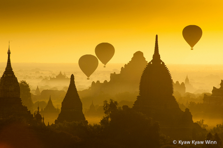 Golden Hours in Bagan