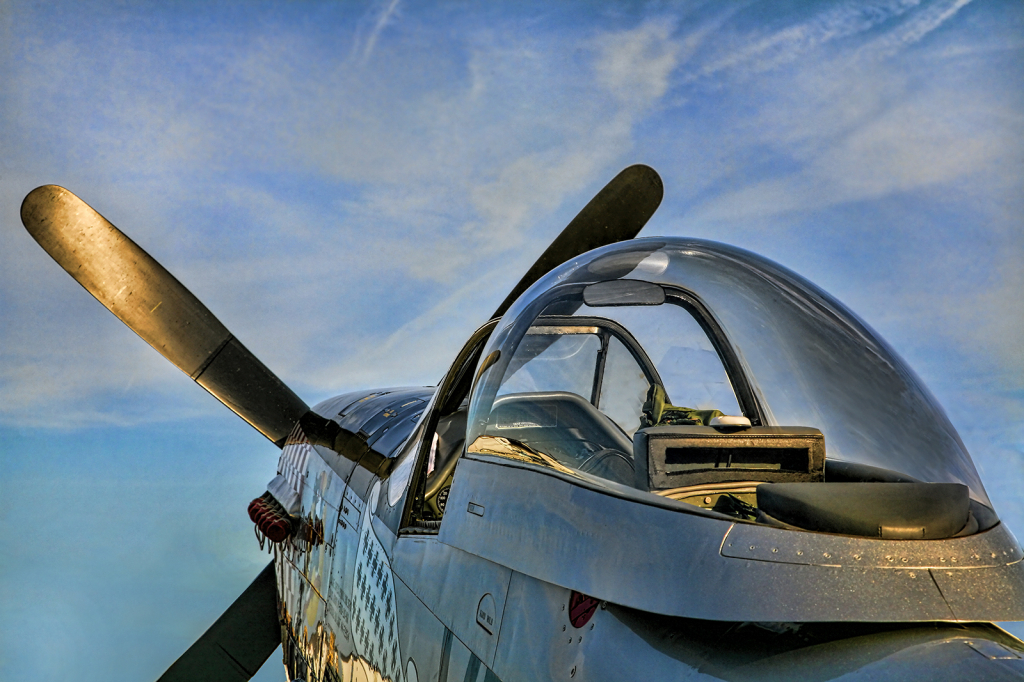 P-51 Canopy - ID: 15787344 © Timlyn W. Vaughan