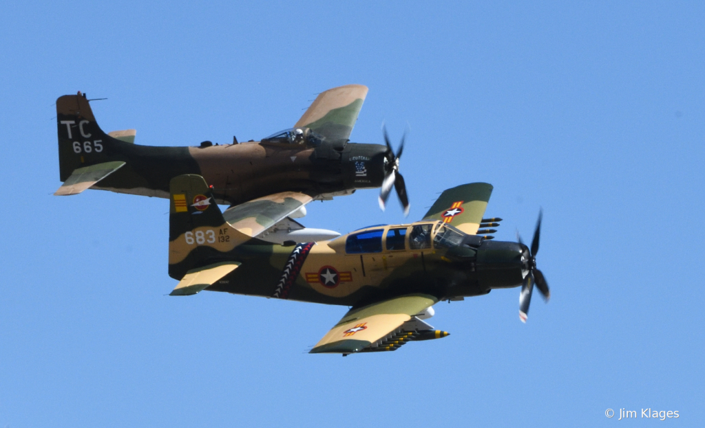 A-1 Skyraiders - ID: 15792039 © Jim Klages