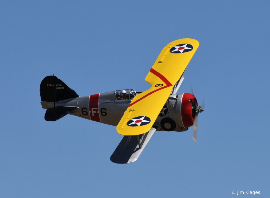 F3F Navy Biplane Fighter - ID: 15792043 © Jim Klages